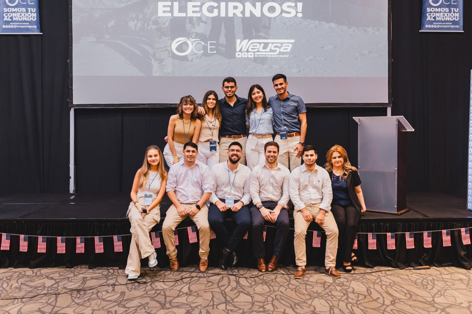 Evento de OCE con participantes